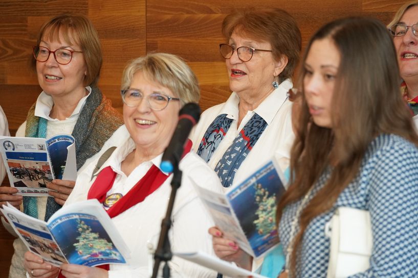 Freunliche Gesichter