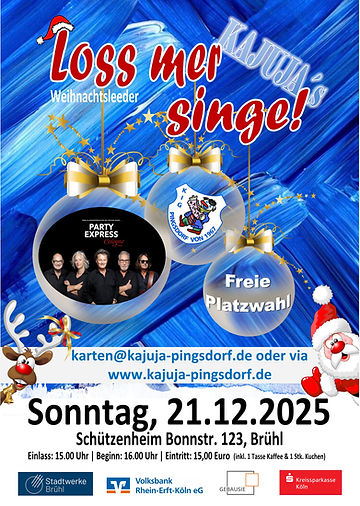 KAJUJA Loss mer singe 2025 Plakat