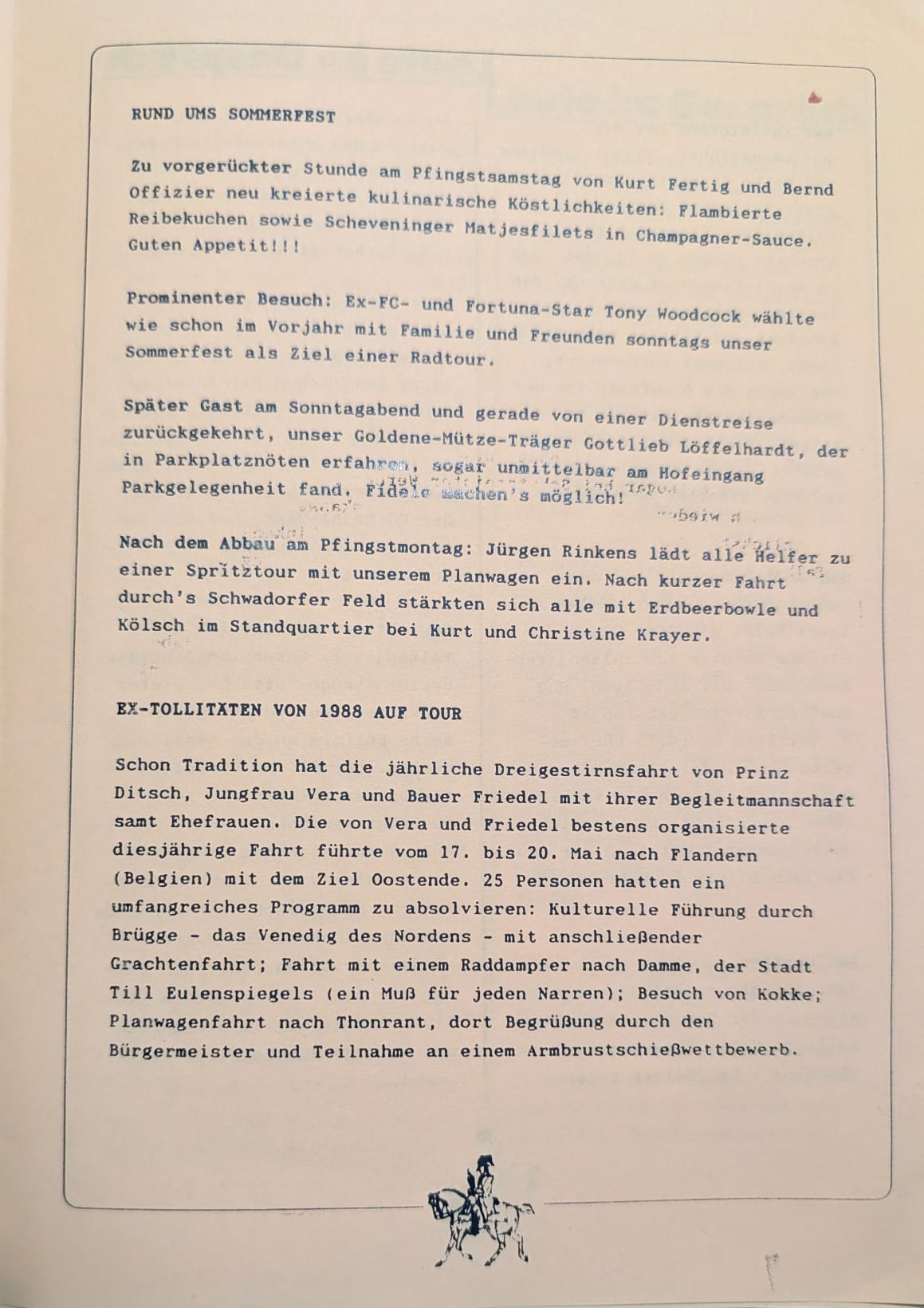 Sommerfest 1990