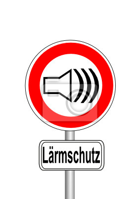 schild larmschutz 400 1295741